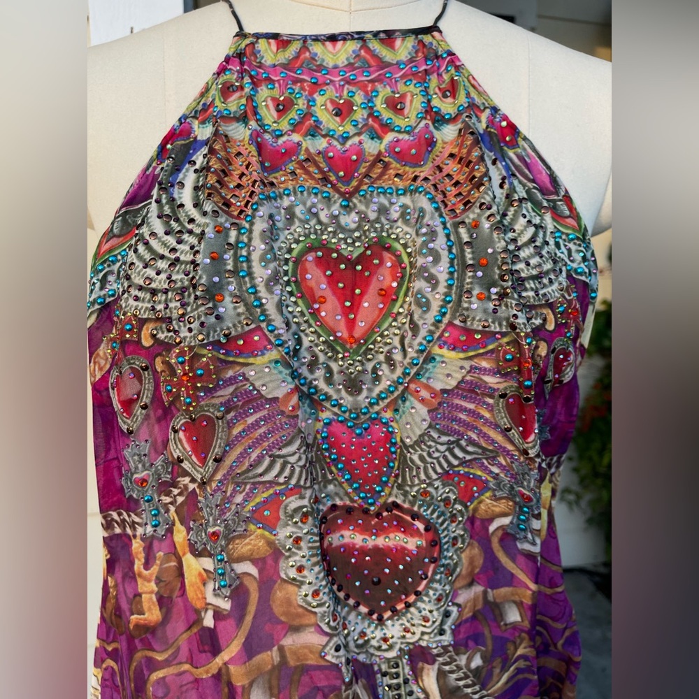 Camilla Sacred heart/ Frida Kahlo Slip Dress - Picture 4 of 7